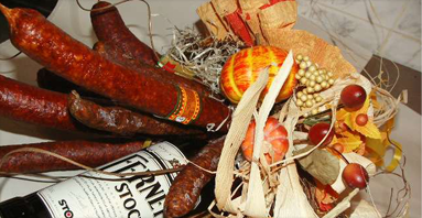 Uzeninové kytice dle přání zákazníka.